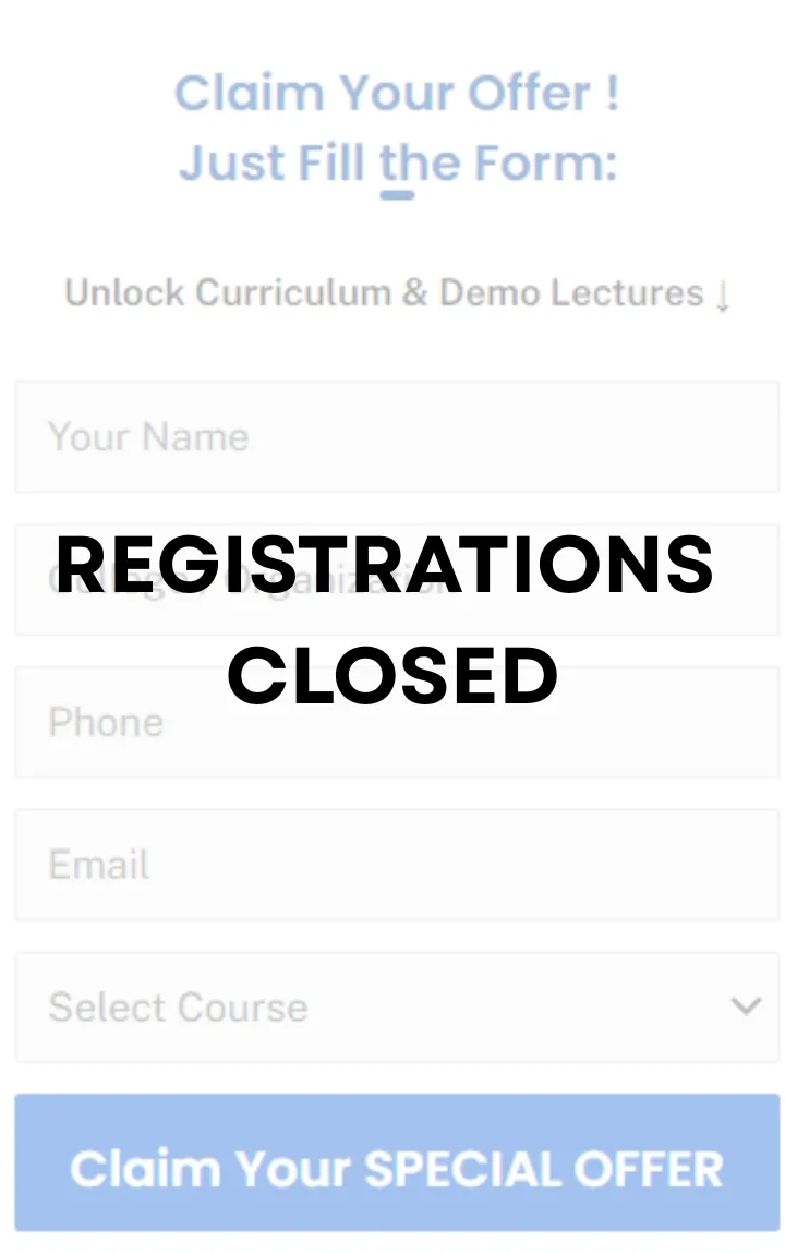 Registrations Closed - Course Central